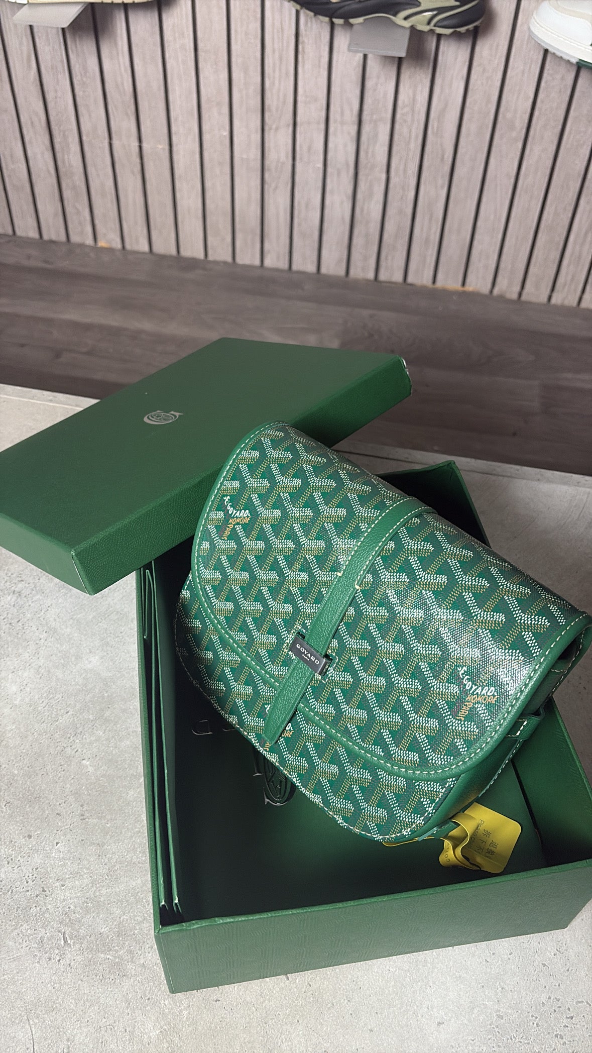 GY POUCH - GREEN