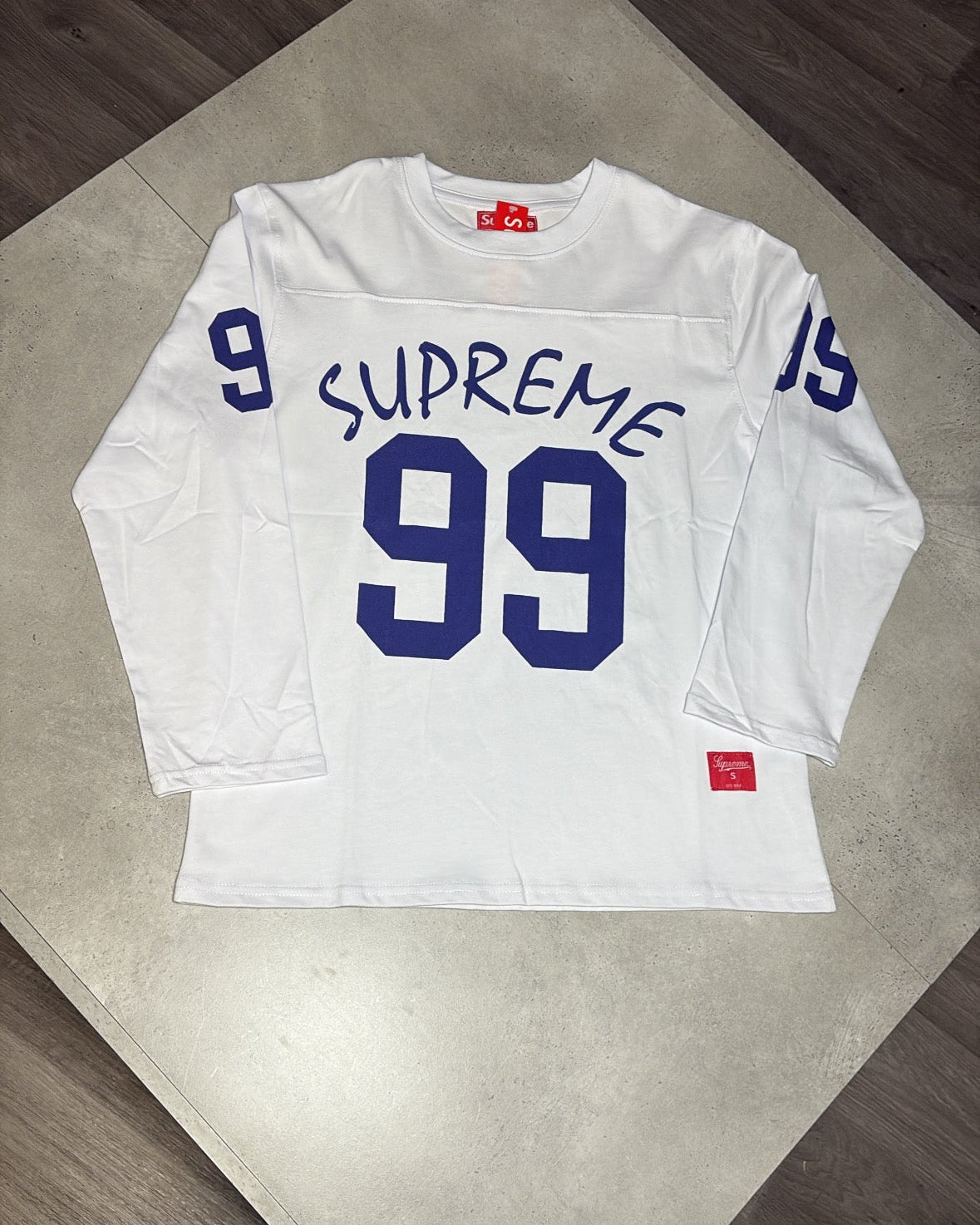 SPRME LS - WHITE/BLUE
