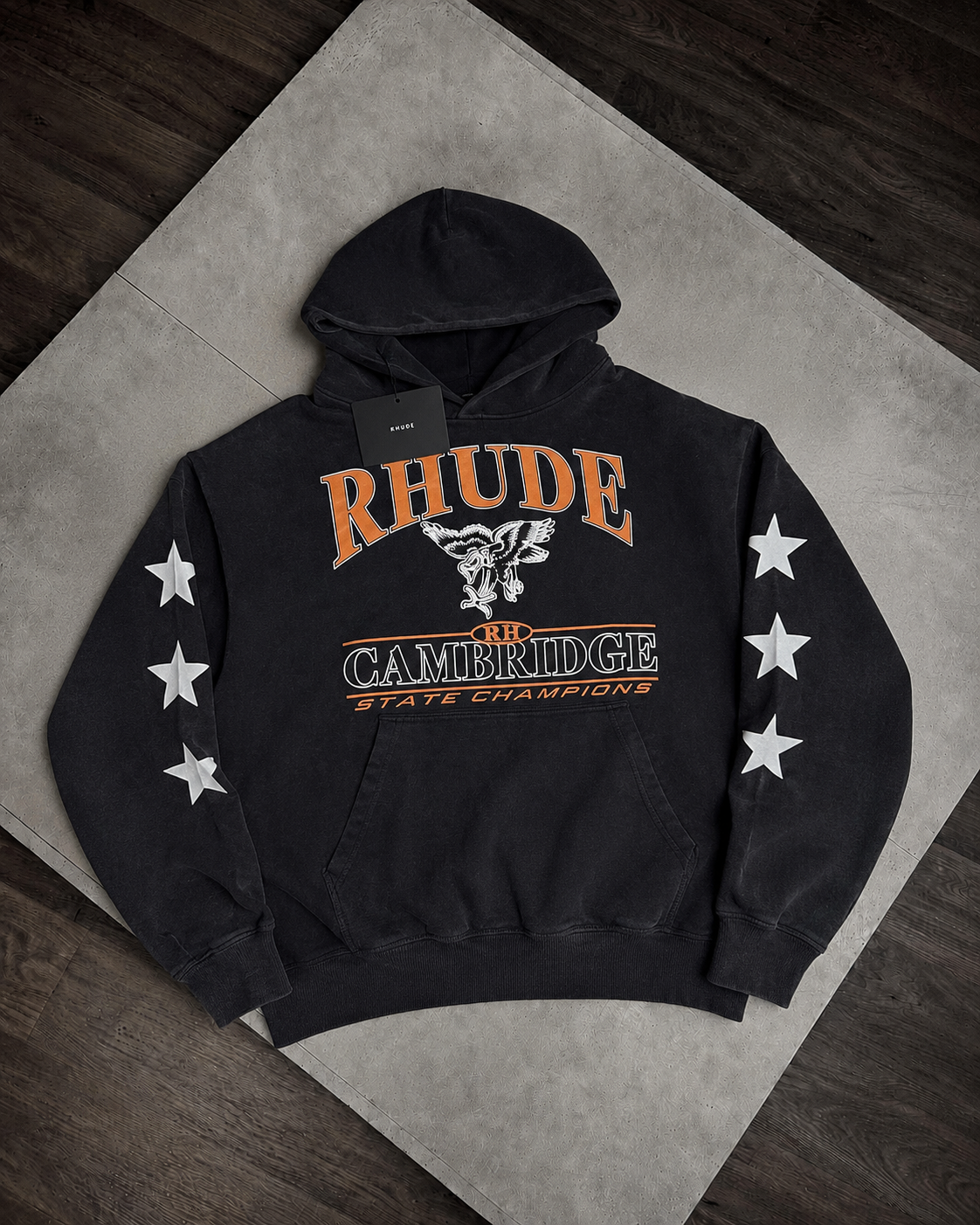 RDE HOODIE - ORANGE/BLACK