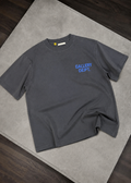 GLLRY DEPT TEE - CHARCOAL/BLUE