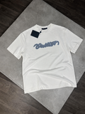 LVE TEE - BLUE WOVEN