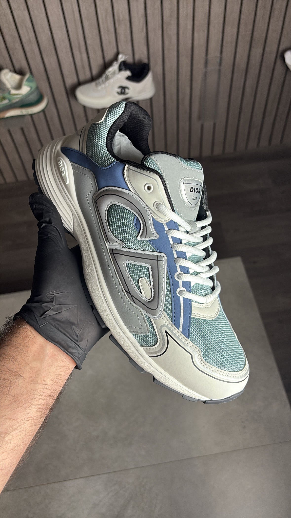 CD 30 TRAINER - BABY BLUE