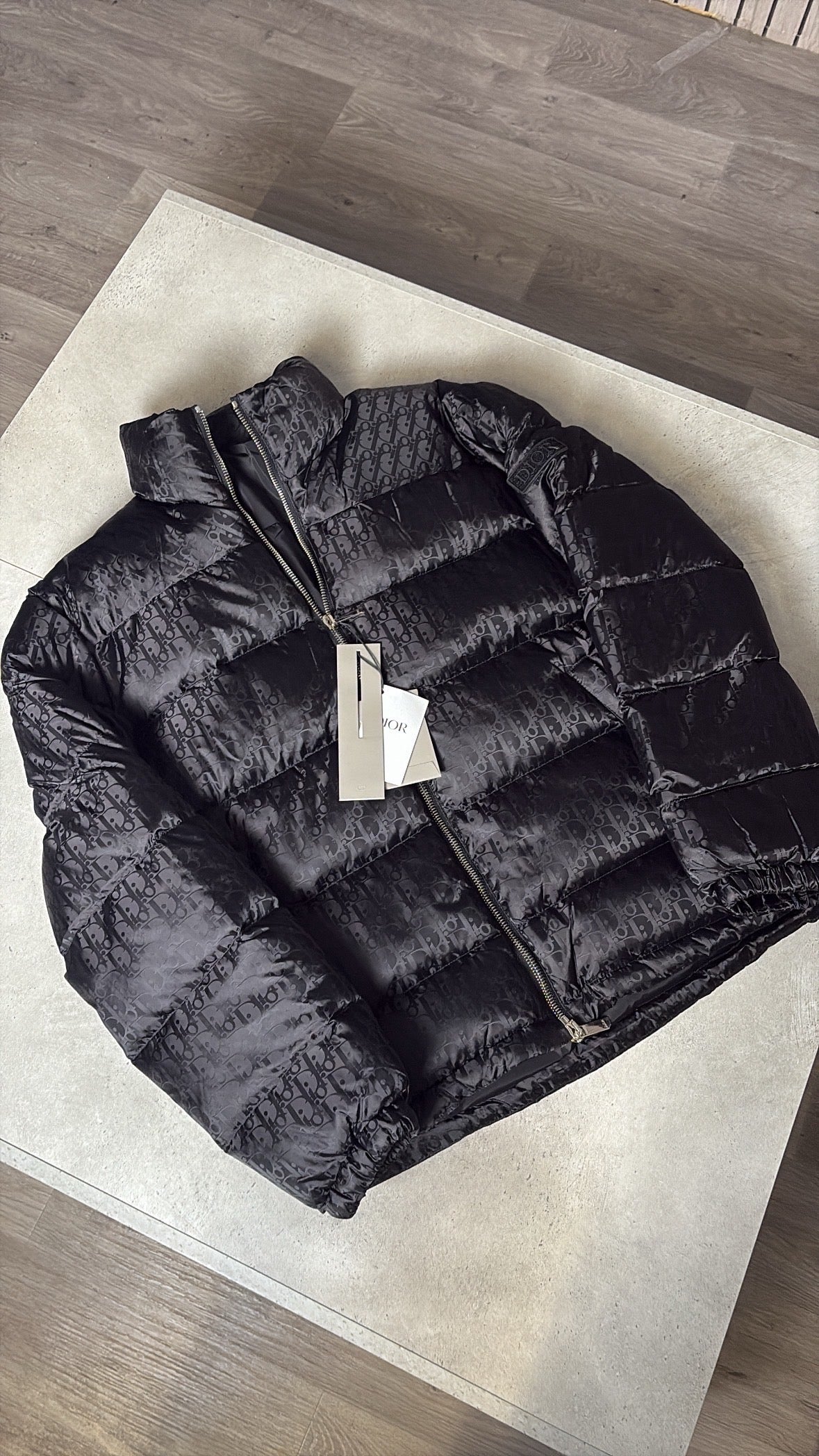 CD OBLIQUE JACKET - BLACK
