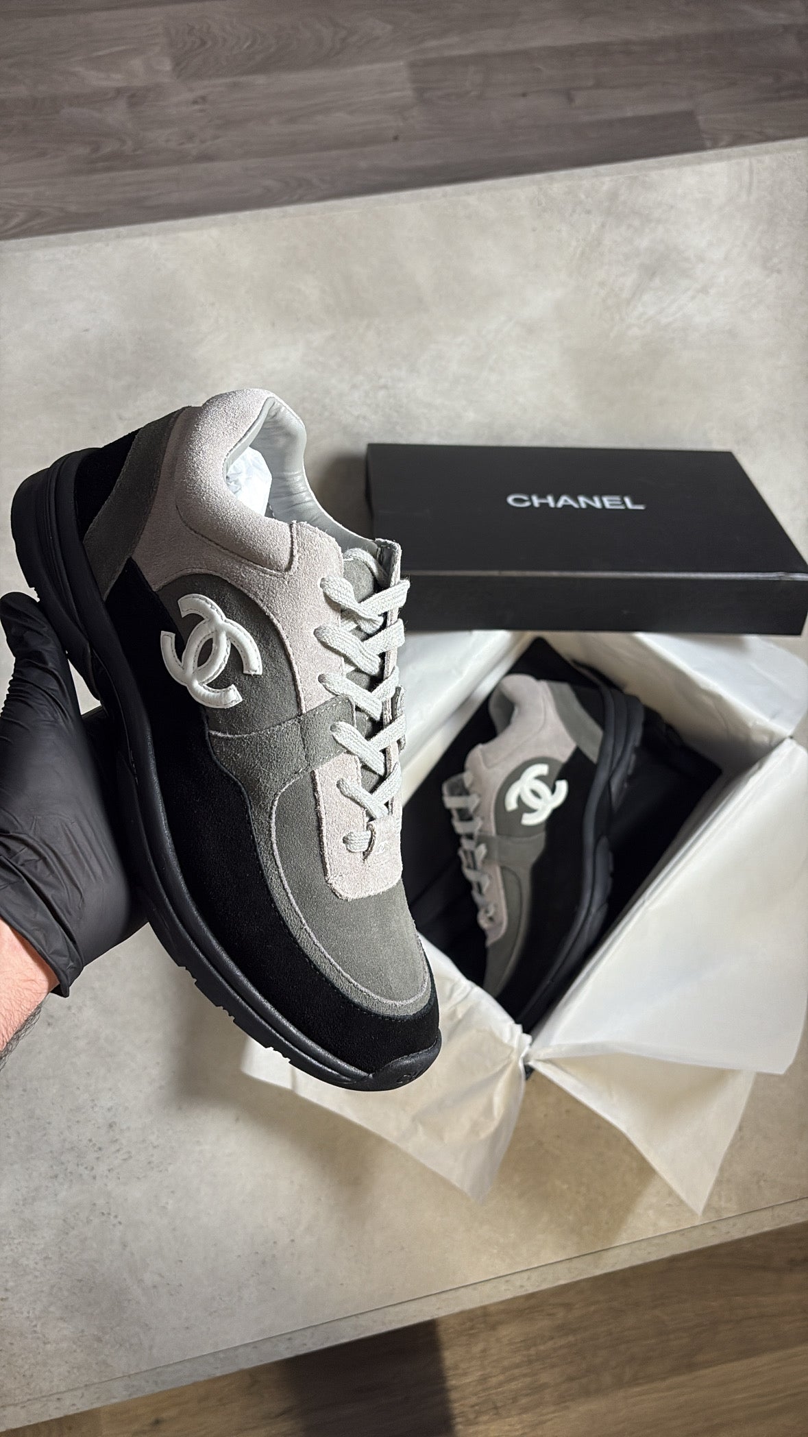 CC RUNNER - GREY/BLACK