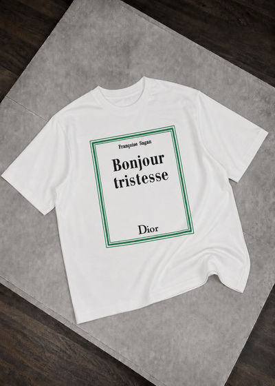 CD TEE - WHITE/GREEN