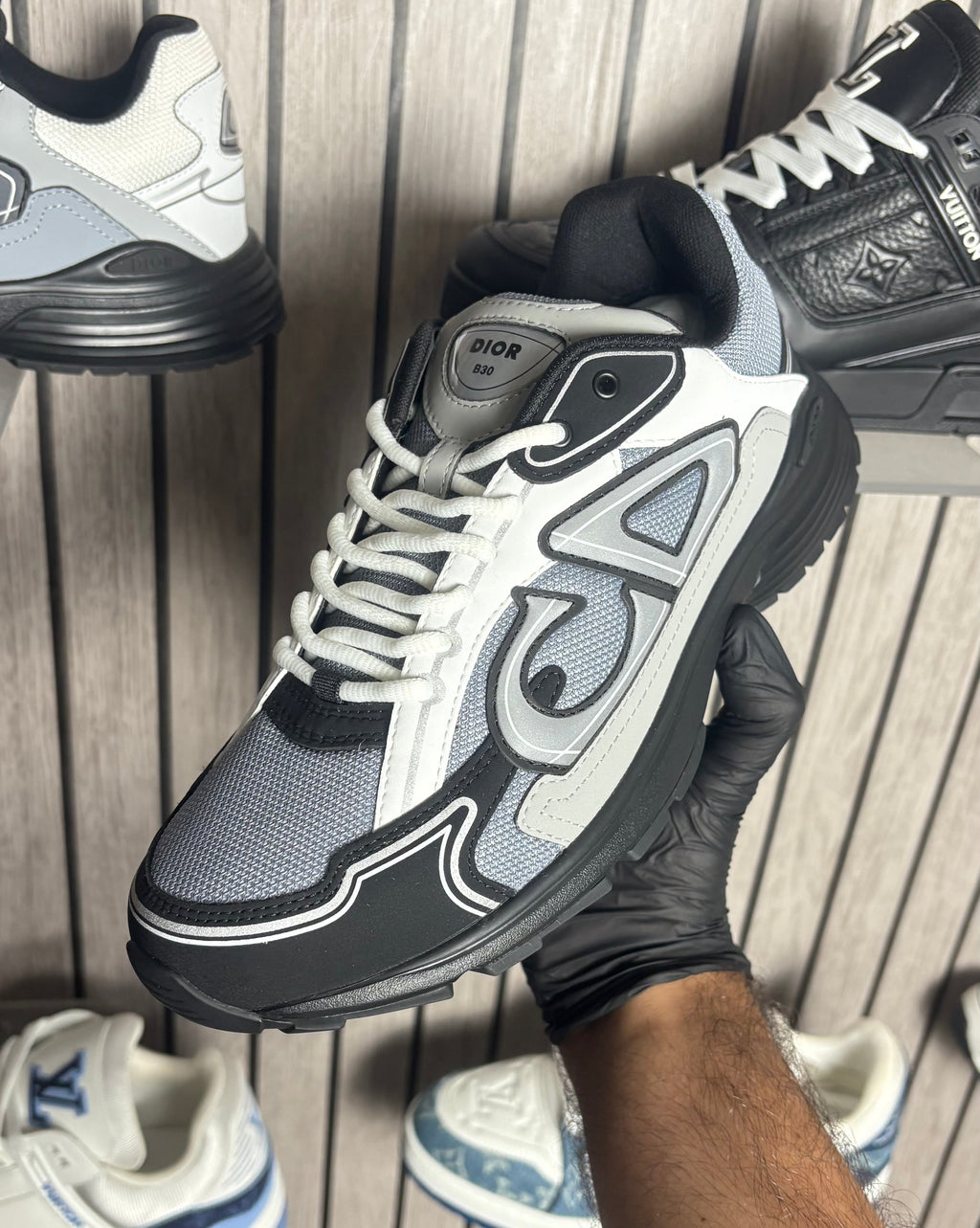 CD TRAINER - BLACK/BLUE