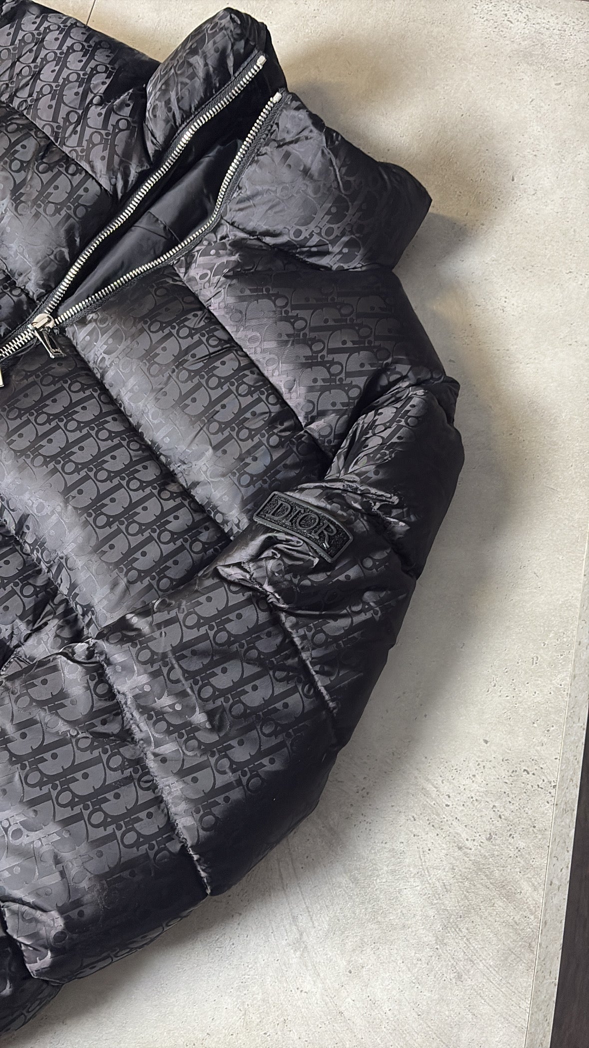CD OBLIQUE JACKET - BLACK